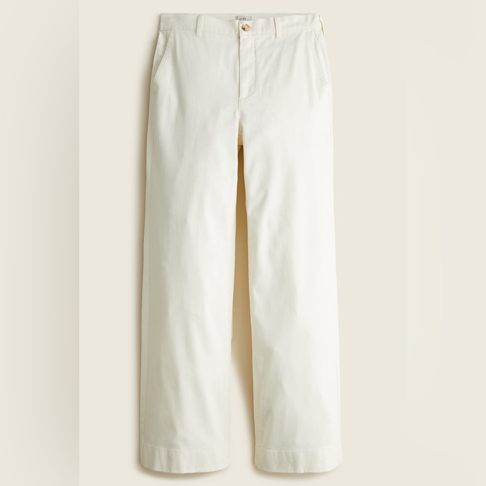 JCrew NWT Tailored chino pant 💜